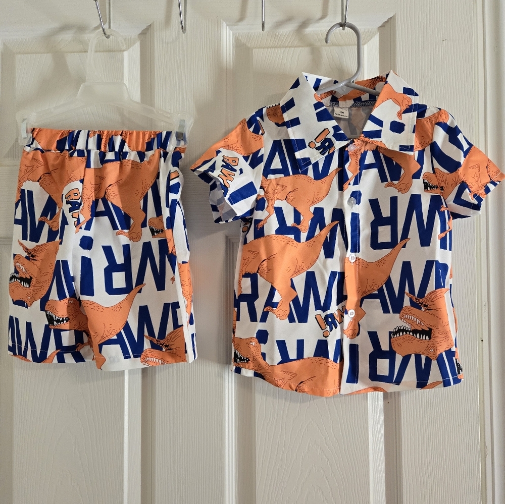 SHEIN Kids TOP and Shorts